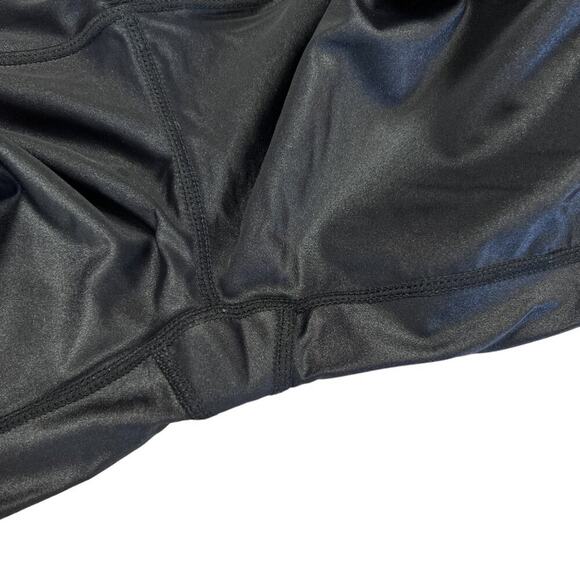 CARBON38 x CHILL BY WILL Shiny Cutout Leggings SIZE XS S Black Open Sides - Picture 6 of 12